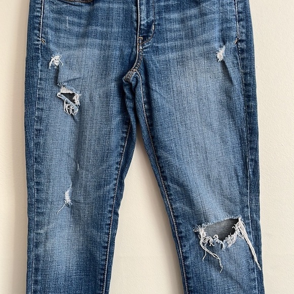 AE Distressed Super Skinny Denim Jeans - Picture 5 of 8